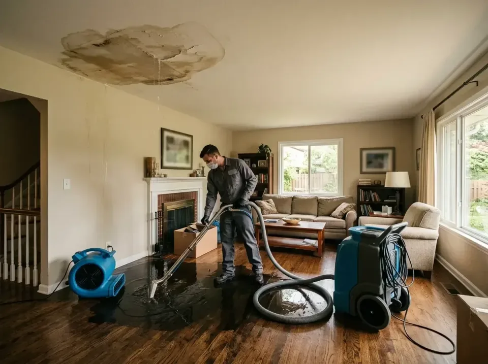 attic-pipe-burst-ceiling-drip-008 — frequently asked questions, Water Damage Restoration & Carpet Care in Schenectady, NY